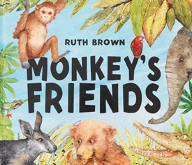 "Monkey's Friends" Buch auf Englisch